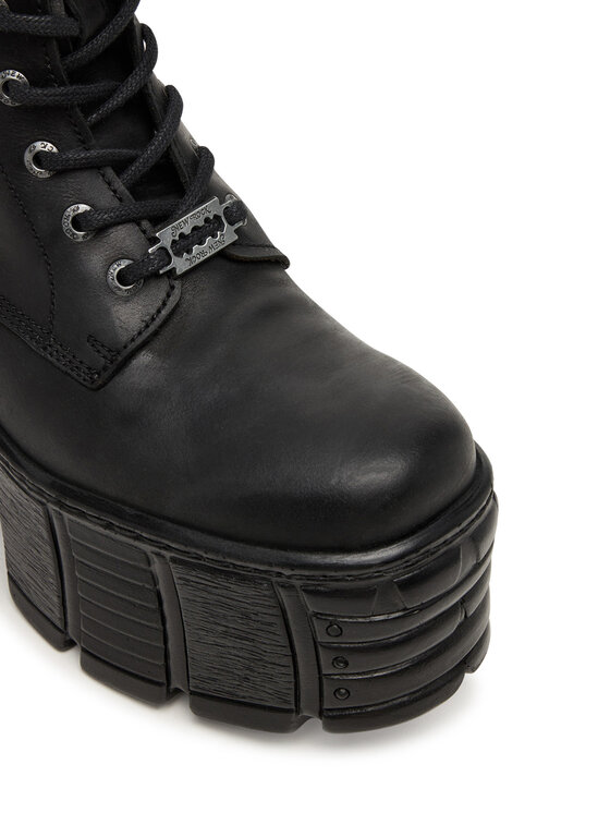NEW ROCK NEW ROCK Botine M-TM001-C2 Negru