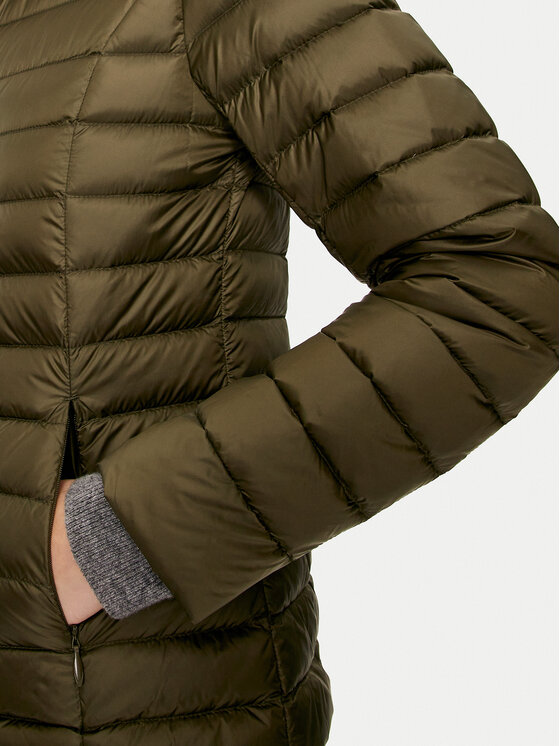 Jott Jott Kurtka puchowa Cha Khaki Fitted Fit