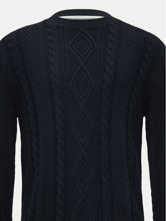 s.Oliver s.Oliver Sweater 2152198 Sötétkék Regular Fit