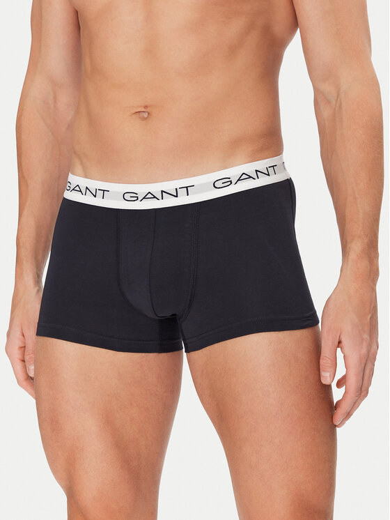 Gant Gant Set 3 perechi de boxeri 902513003 Bleumarin