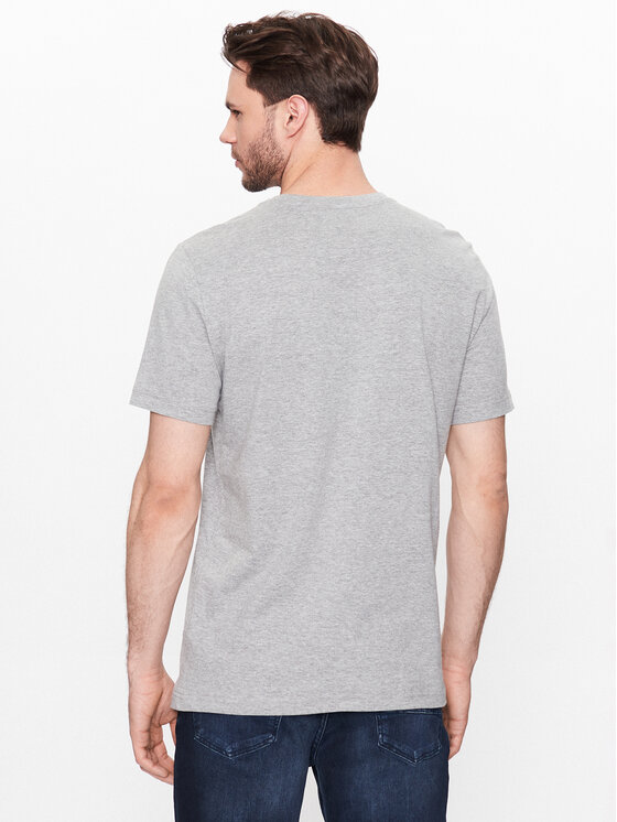 Mustang Mustang T-shirt Alex 1013223 Grigio Regular Fit