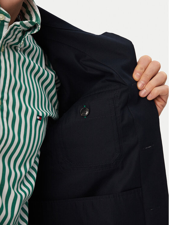 Tommy Hilfiger Tommy Hilfiger Πουκαμισοτζάκετ MW0MW38712 Σκούρο μπλε Regular Fit