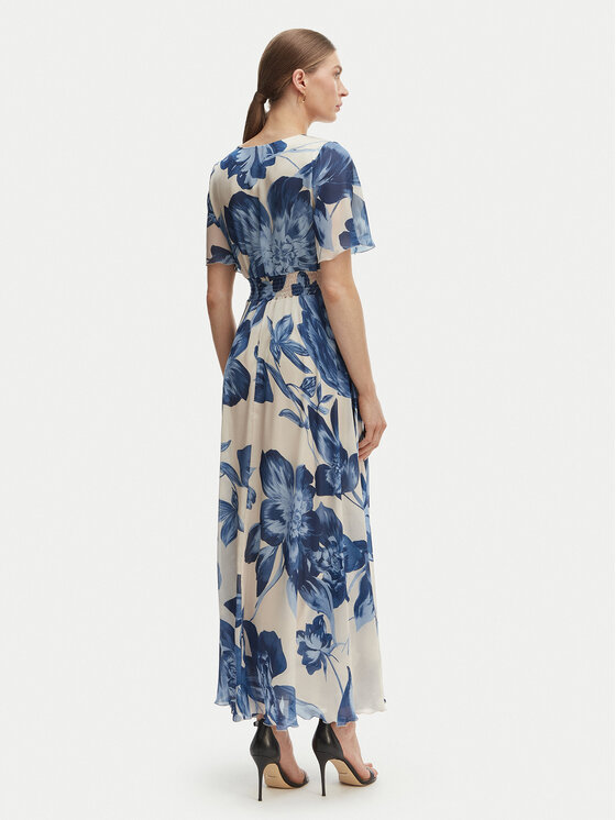 Rinascimento Rinascimento Kokteilinė suknelė CFC0128026003 Mėlyna Regular Fit