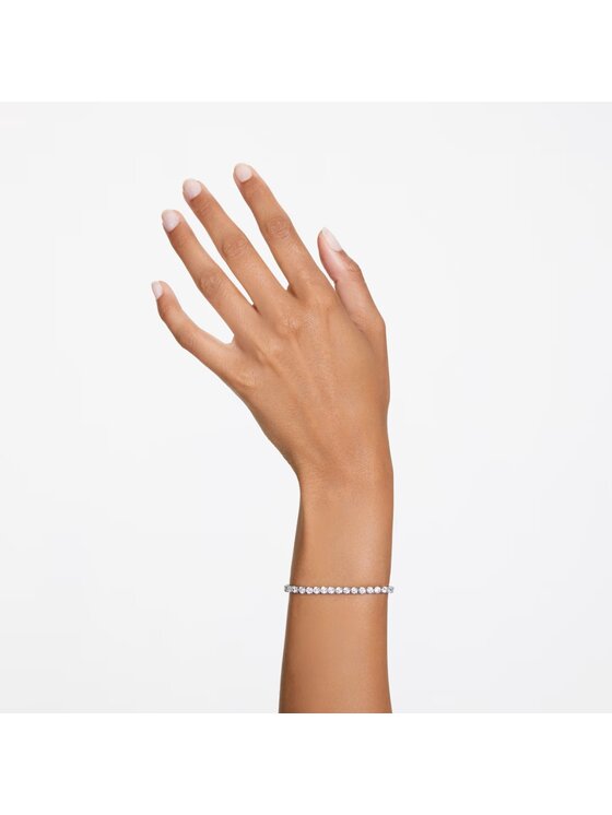 Swarovski Swarovski Bransoletka Matrix Tennis 5648937 Srebrny