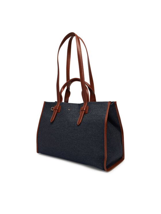Weekend Max Mara Weekend Max Mara Torebka Giannadenim 2525516104650 Niebieski