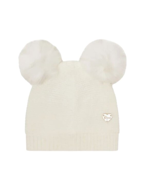 Guess Guess Czapka z daszkiem Cappello e collo bambina Biały