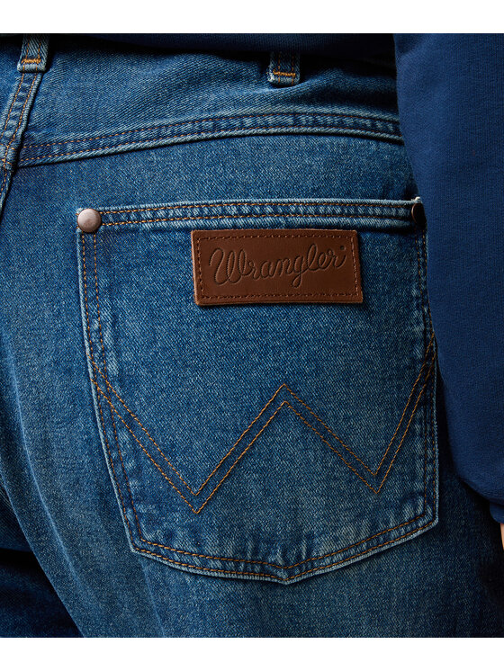 Wrangler Wrangler Jeans FRONTIER Blu Straight Fit