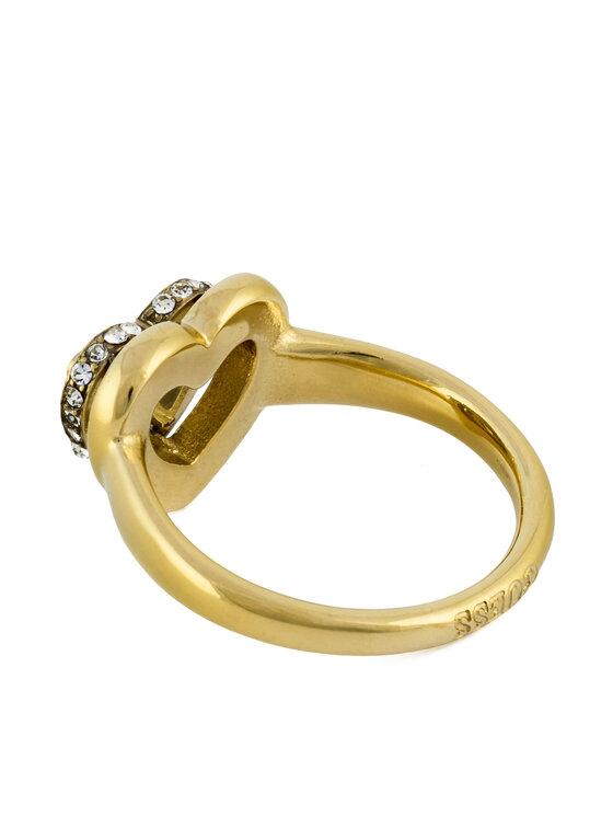 Guess Guess Pierścionek JUBR05 552JW Złoty