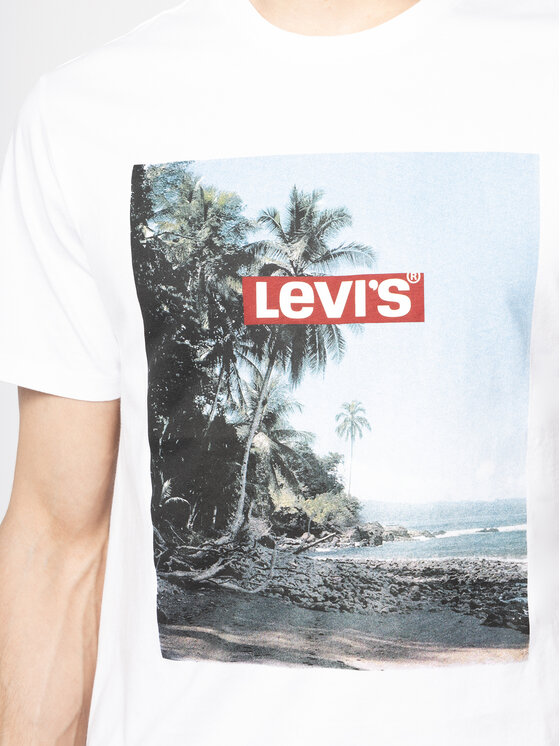 T-shirt Graphic Tee 22491-0639 Bianco Regular Fit