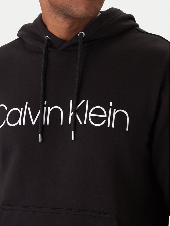 Calvin Klein Calvin Klein Pulóver Logo K10K104060 Fekete Regular Fit