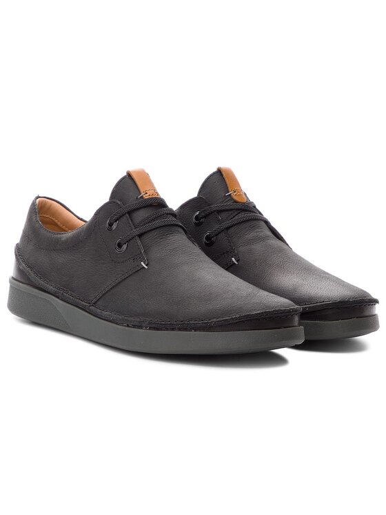 Clarks P buty Oakland Lace 261353947 Czarny Modivo.pl