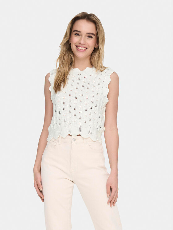 ONLY ONLY Palaidinė Luna 15291602 Écru Regular Fit
