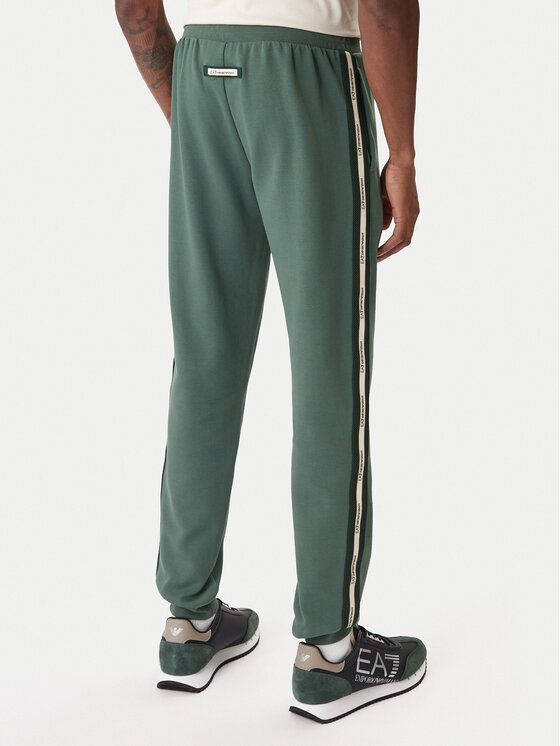 EA7 Emporio Armani EA7 Emporio Armani Spodnji del trenirke 7M001482 AF12660 U7260 Zelena Regular Fit