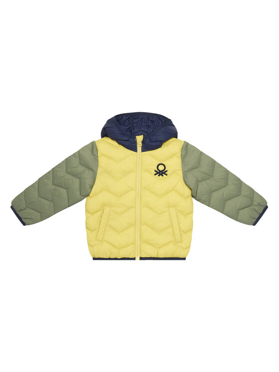 United Colors Of Benetton United Colors Of Benetton Žieminė striukė 2TWDGN02V Pilka Regular Fit