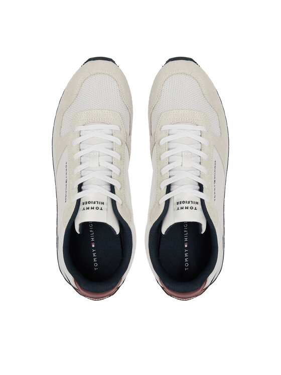 Tommy Hilfiger Tommy Hilfiger Sneakersy New Runner Eva Mix FM0FM05465 Biały