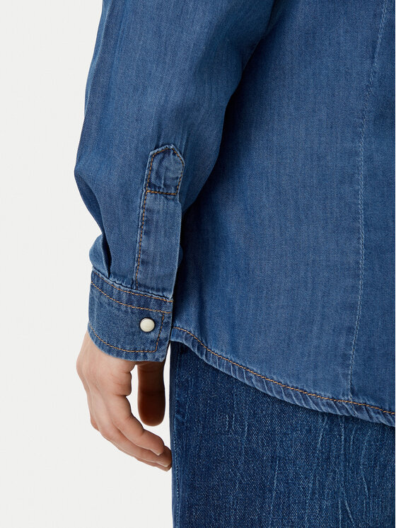 ONLY ONLY Τζιν πουκάμισο Alexa 15315185 Μπλε Regular Fit
