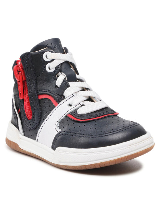 Clarks Clarks Gležnjače Fawn Peak T 261590057 Tamnoplava