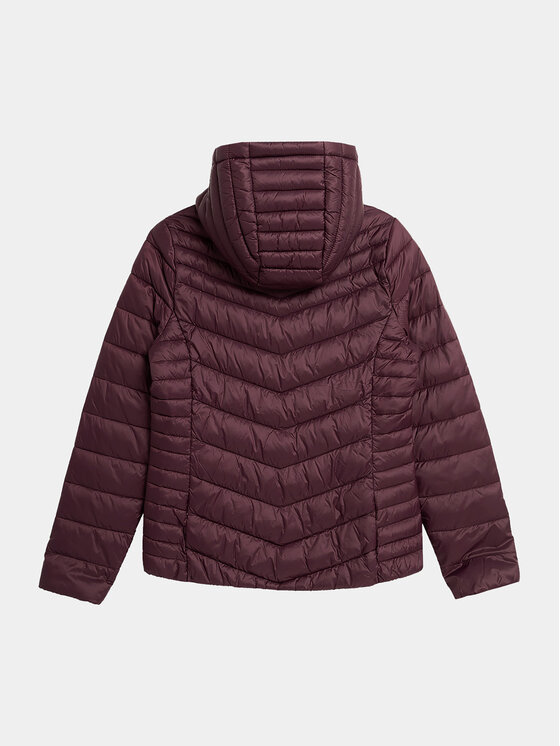 4F 4F Kurtka przejściowa 4FAW23TDJAF225 Fioletowy Slim Fit
