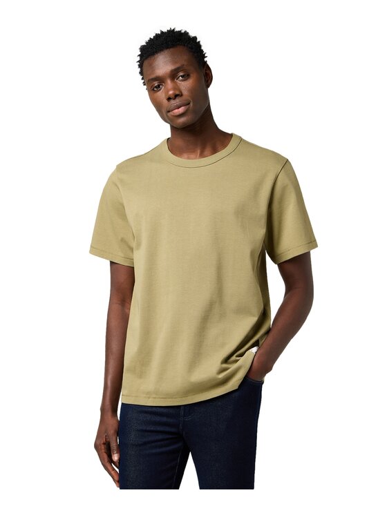 Wrangler Wrangler T-shirt 112371504 Verde Relaxed Fit