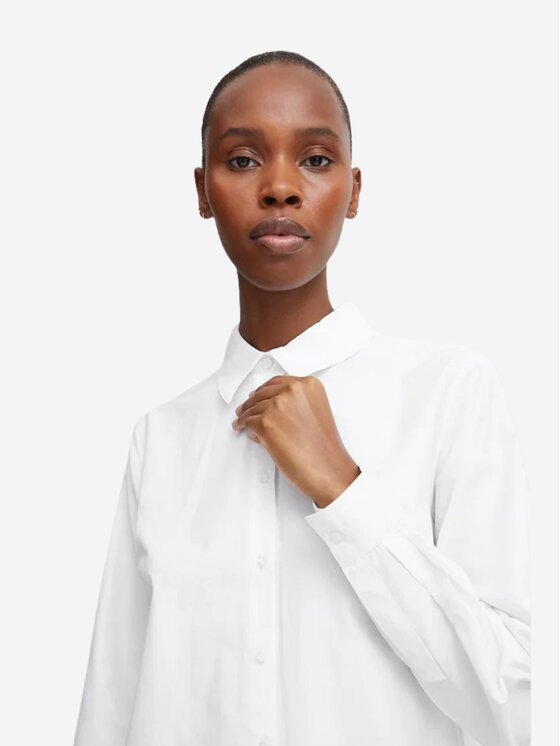 b.young b.young Πουκάμισο Camicia byhetila shirt 2 Λευκό Regular Fit