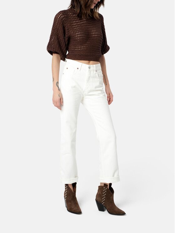 L37 L37 Polokozačky ELECTRIC FEEL Hnědá