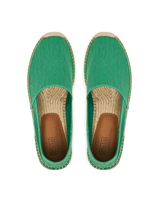 Polo Ralph Lauren Polo Ralph Lauren Espadryle Cevio Washed Canvas 803P07659002 Zielony