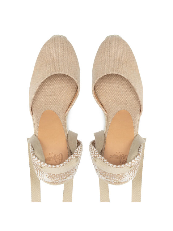 Castañer Castañer Espadrilles Carina/8/002 021642-2017 Bēšs