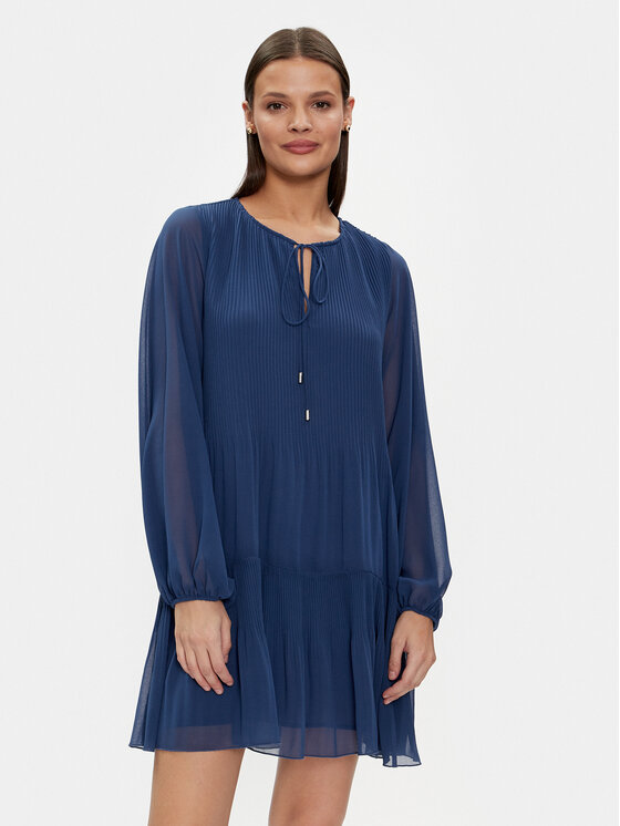 Liu Jo Liu Jo Hétköznapi ruha MA4106 T5975 Sötétkék Regular Fit