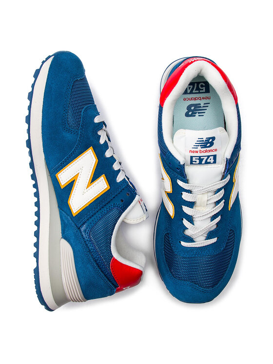 New Balance Sneakersy ML574OBA Granatowy Modivo.pl