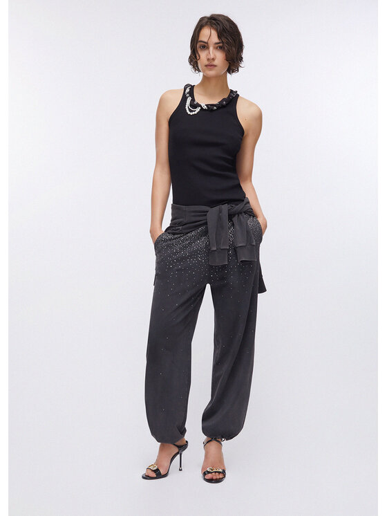 Liu Jo Liu Jo Top UA6354J4822P9713 Nero Regular Fit