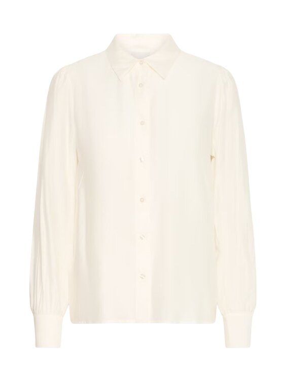 ICHI ICHI Πουκάμισο Camicia ihkarlanisk2 Λευκό Regular Fit