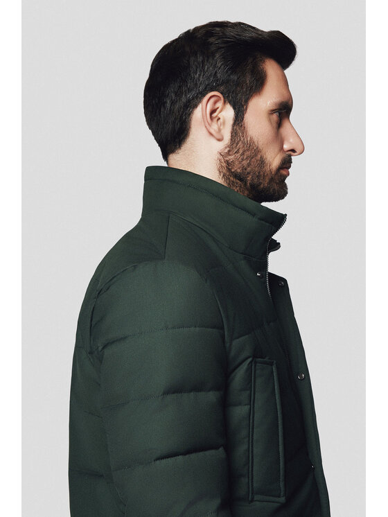 Lancerto Lancerto Kurtka zimowa Larvik KU097224000003 Zielony Regular Fit