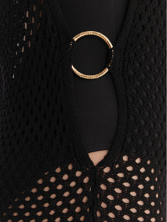 Guess Guess Пляжна сукня E6GK09 Z5632 Чорний Regular Fit