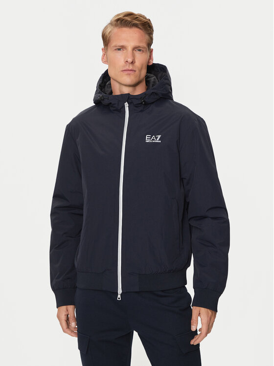 EA7 Emporio Armani EA7 Emporio Armani Bunda pro přechodné období 8NPB21 PNFZZ 0562 Tmavomodrá Regular Fit