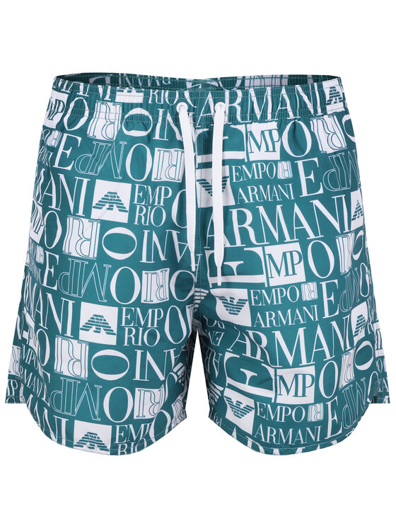 Emporio Armani Underwear Emporio Armani Underwear Plavecké šortky 2117402R481 Bílá