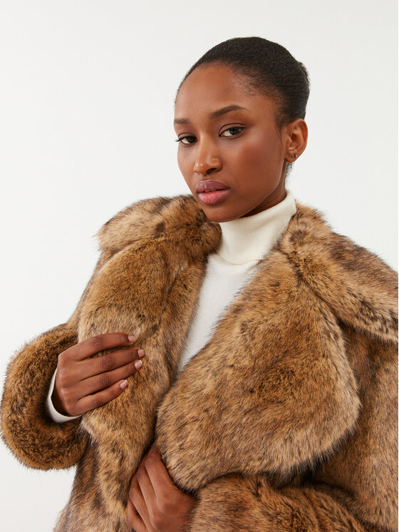 MICHAEL Michael Kors MICHAEL Michael Kors Γούνα MF32087B9B Καφέ Regular Fit