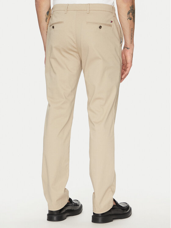 Tommy Hilfiger Tommy Hilfiger Pantaloni chino Denton MW0MW37717 Bej Slim Fit