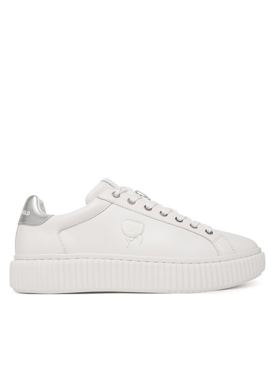 KARL LAGERFELD KARL LAGERFELD Sneakersy Kaprika KL24270N Bílá