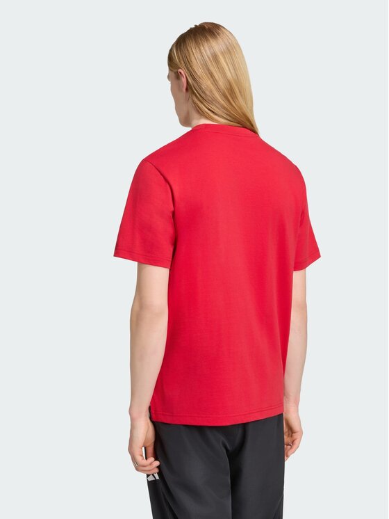 adidas adidas Koszulka techniczna Manchester United Stadium Graphic Czerwony Regular Fit