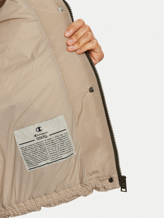 Champion Champion Kurtka puchowa 117574 Beżowy Custom Fit