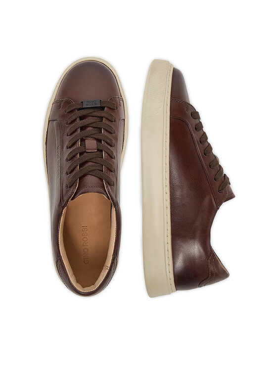 GINO ROSSI Gino Rossi Sneakersy CEO-CRISTO-01 MI08 Hnědá