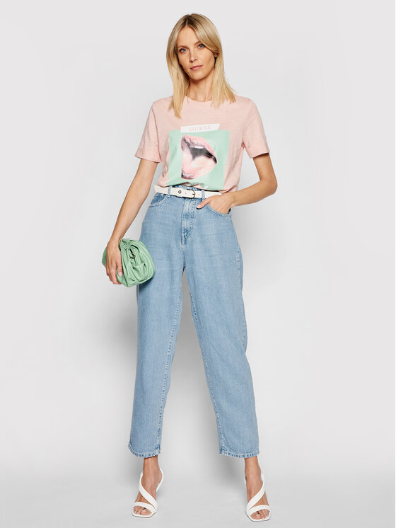 T-shirt Odette Tee W1YI0T R8G00 Rosa Regular Fit