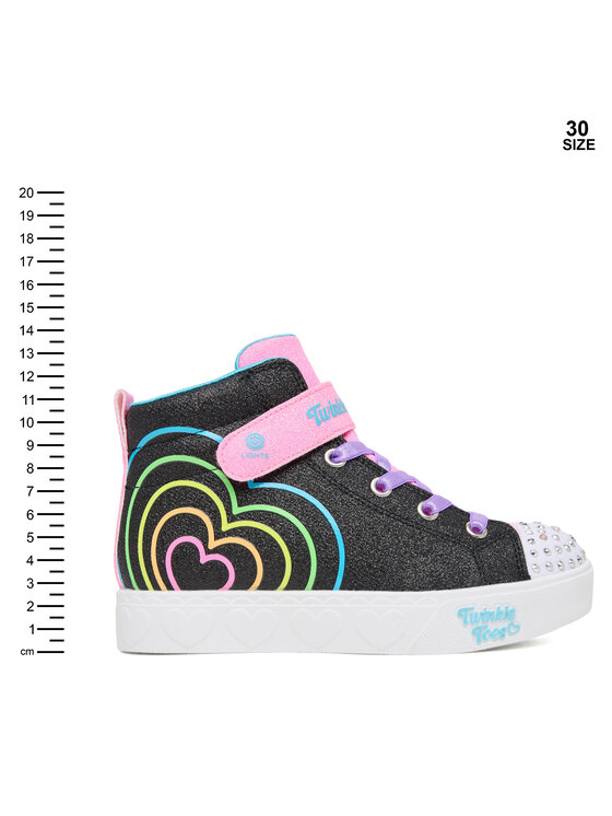 Skechers Skechers Sneakersy Heart Steps 314623L BKMT Čierna