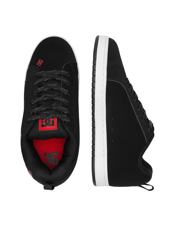 DC DC Sneakersy COURT GRAFFIK 300529-BW5 Čierna