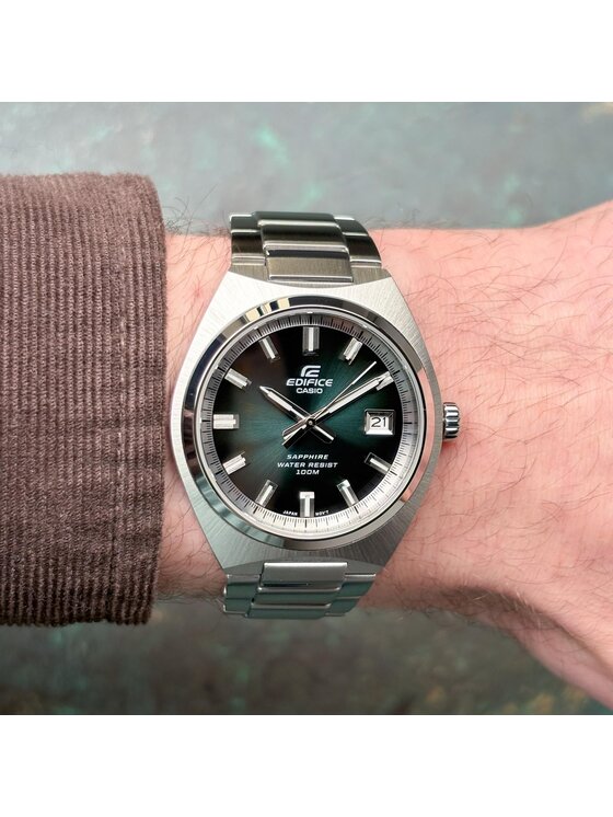 Casio Casio Zegarek EFB-109D-3AVEF Srebrny