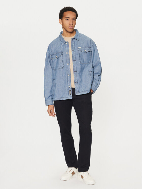 Guess Guess Дънково яке M5RN30 D5KW1 Син Regular Fit