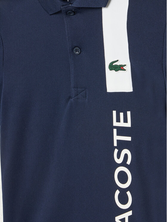 Lacoste Lacoste Поло DJ8487 Cиній Regular Fit