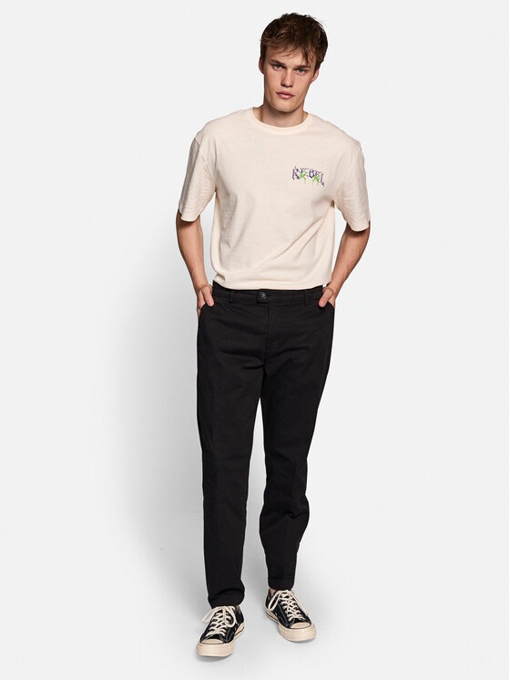 Redefined Rebel Redefined Rebel Pantaloni tricotați Aron 226019 Negru Regular Fit