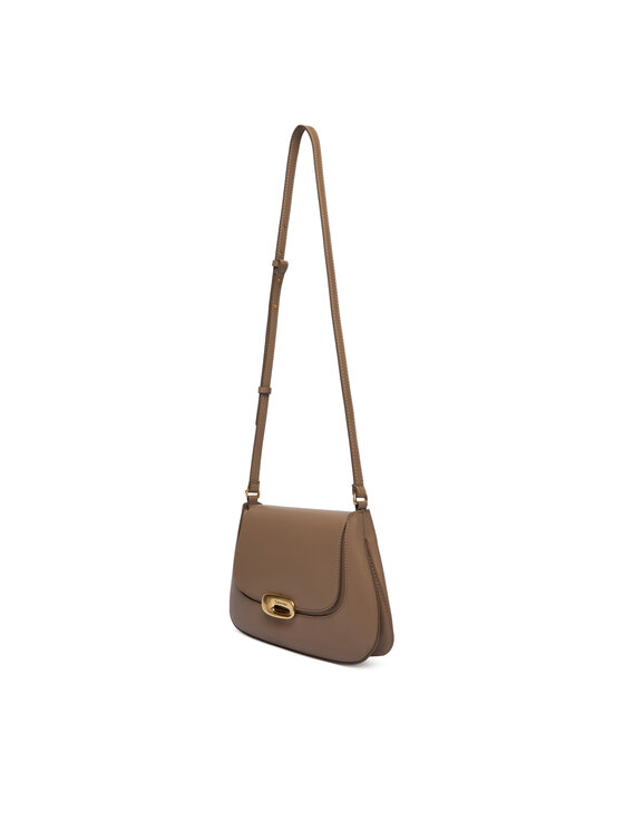 Calvin Klein Calvin Klein Torebka Hardware Flap Meidum Crossbody LV04F3401G Beżowy