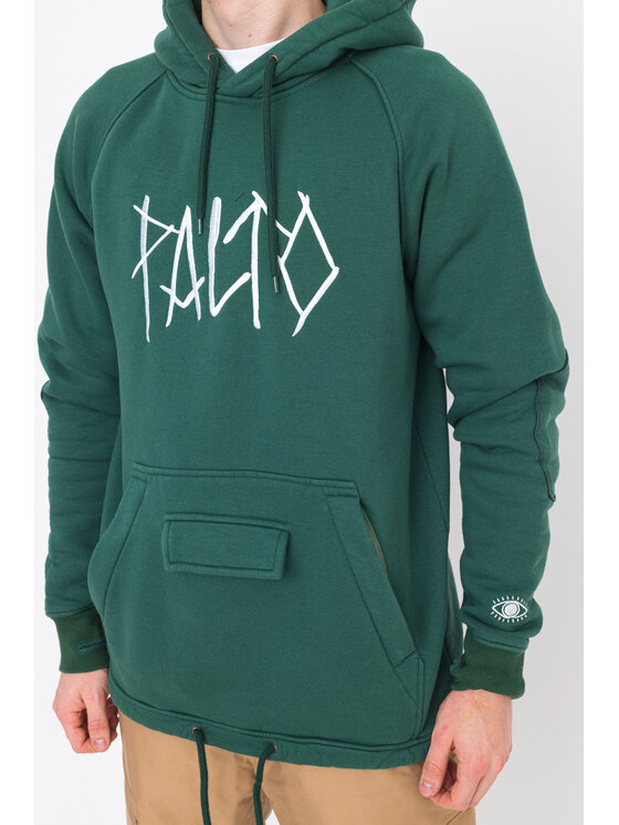 Palto Palto Bluza Logo Zielony Comfort Fit